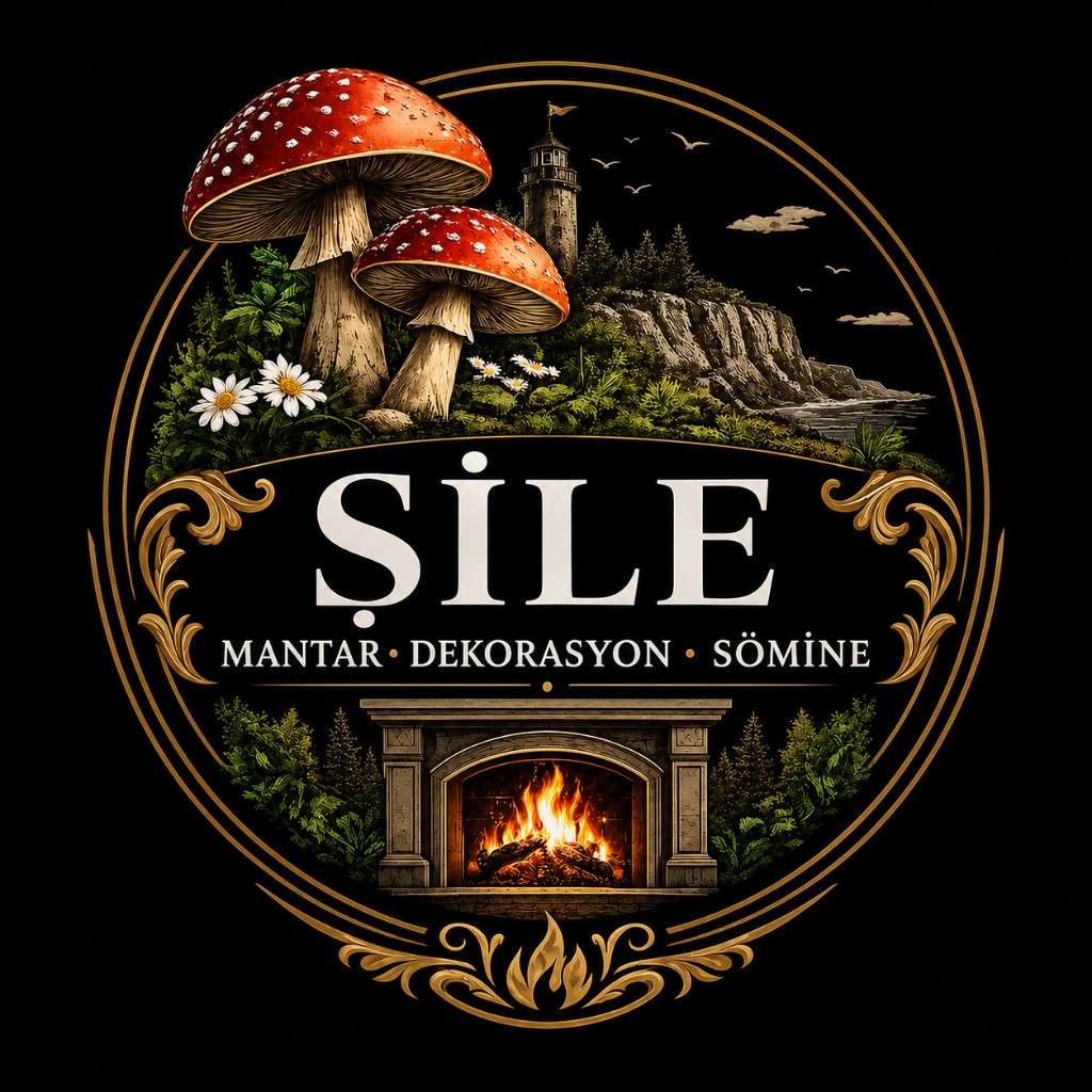 Şile Şile Mantar Dekorasyon Şömine logosu